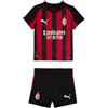 A.C. Milan Minikit Gara Home, Stagione 2025/2026, Set Maglietta e Pantaloncini da Calcio, Prodotto Ufficiale, Bambino, 4 Anni