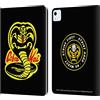 Head Case Designs Licenza Ufficiale Cobra Kai Logo Grafiche Cover in Pelle a Portagoglio Compatibile con Apple iPad Air 2020/2022