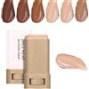 Mciluyaiio Skween Serum Boosted Hydration Beauty Balm, Beauty Balm Serum Boosted Skin Tint, Fondotinta in stick, Siero idratante colorato solido Contour Stick, Fondotinta viso in stick per donne idrata (05#)