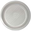 Generico 20/100/200 Piatti piani di plastica RIUTILIZZABILI da 21cm piatti rigidi monouso, piatti Lavabili 20 Cicli in Lavastoviglie ok microonde (100 PEZZI)