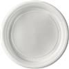 Generico 20/100/200 Piatti piani di plastica RIUTILIZZABILI da 21cm piatti rigidi | piatti Lavabili 20 Cicli in Lavastoviglie ok microonde (50 PEZZI)