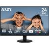 MSI PRO MP242L MONITOR, 23,8 ", Full-HD, 1920 x 1080 Pixel, tempo di risposta 1 ms, refresh rate 100 Hz