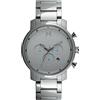 MVMT Orologio con Cronografo al Quarzo da Uomo con Cinturino in Ceramica Grigio - 28000284-D