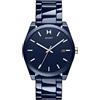 MVMT Orologio Analogico al Quarzo da uomo con cinturino in ceramica Blu - 28000203-D, Blue