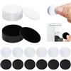 UPUPGO NFC Tag 25 Pezzi Ntag215 Chip NFC Tag Programmabili Adesivi Riscrivibili Carte 504 Byte Di Memoria Retro Adesivo Rotondo Da 25 Mm, Compatibili Con Tutti I Smartphone Con Tecnologia NFC