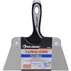 Rollingdog - Coltello per nastratura da 220 mm, lama piatta in acciaio inossidabile lucidato resistente alla corrosione, coltello da riempimento per cartongesso, per applicare e levigare il composto