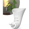 BrightArk Plug in Wall Light GU10 Faretto Applique Plug in Uplighters Lampade da Parete Interne per Soggiorno Ingresso Camera da letto (Lampadina non Inclusa)