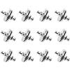 CJMUQHEHH 24 PCS Magneti per Tende con Chiusura a Spillo, Calamite per Tende, Ferma Tende con Calamita, Fermatende Calamita per Zanzariere, Accessori per Tende per Salotto, Camera da Letto, Ufficio