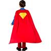 Rubie's Rubies Mantello Superman Movie per bambino e bambina, Taglia Unica, Unisex, Licenza Ufficiale DC Comics Superman per Carnevale, feste, cosplay e Halloween