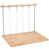 BENECREAT Set di cornici da cucito per rilegatura, kit per rilegatura di libri in legno, rettangolari, strumenti per rilegatura di libri fai da te, per libri fatti a mano