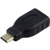VoltShine Adattatore USB 3.1 Gen 1 5Gbps 3A Tipo C ad A, colore nero, ideale per trasferimenti rapidi e ricarica di dispositivi.