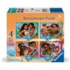 Ravensburger - Puzzles Disney Vaiana 2 4 Pack | Puzzle Bambini 3 Anni In Su | Regalo Bimba 3 Anni In Su 72 Pezzi | Puzzle Bambini 19 X 14 Cm | Puzzles Ravensburger