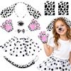 Auzlya Costume Cane Bambina,Costume da Dalmata per Bambini,Costume Dalmata per Bambina,per Imitazione Dog Animale Festa