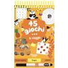 AUZOU 45 giochi... in viaggio. Ediz. a spirale. Con pennarello cancellabile