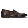 PAWELK'S Mocassino uomo marrone in pelle