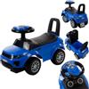 sun baby Macchinina bambino 1 anno, macchinina cavalcabile bambino, auto per bambini, aiuto per imparare a camminare con suoni, Volante con clacson (Blu)