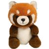 KUKUShining Peluche Panda Rosso, Morbido E Coccoloso Bambola Di Peluche A Forma Di Piccolo Panda Regalo For Bambini Bambine Ragazzi
