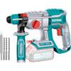 TOTAL One-Stop-Tools-Station Martello rotativo agli ioni di litio 1100rpm/5400bpm /2,0J/P20S/ INDUSTRIALE (Senza batteria) (TRHLI20208)