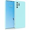 MyGadget Cover per Samsung Galaxy Note 10 Plus - Custodia Protettiva in Silicone Morbido - Case TPU Flessibile - Ultra Protezione Antiurto & Antiscivolo Azzurro