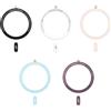 Vulcyxa 5 Pezzi Anello Universale per Magsafe, Universale Ring Compatibile con Caricabatterie Wireless per iPhone 16/15/14/13/12 Pro Max Samsung Serie, Adattatore per Accessori Magnetici, Design Ultra Sottile