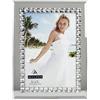 Malden International Designs Brilliance Jewel - Cornice portafoto a Specchio, in Metallo Argentato, 13 x 17 cm