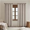 Madison Park - Tenda decorativa per soggiorno, per camera da letto e appartamenti, in poliestere, in ecopelle, marrone, 150 x 200 cm