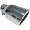 HXVGEGKPYK Tubi Scarico Terminale Di Scarico Universale Per Auto In Acciaio Inox Calibro 114 Mm Punta Silenziatore(60MM IN-115MM OUT)