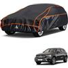 kayme Telo Copriauto Antigrandine, Adatto per Auto a Mercedes Benz GLC (2016-2024), Kayme Copertura Auto Antigrandine Impermeabile E Resistente Anti UV Antipolvere Vento, con strisce riflettenti - Nero.