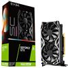 EVGA GeForce GTX 1660 Super Sc Ultra Gaming, 6 GB GDDR6, doppia ventola, piastra posteriore in metallo, 06G-P4-1068-KR
