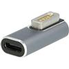 vhbw adattatore USB tipo C a MagSafe 1 compatibile con Apple A1304, A1278, A1369, A1342, A1374, A1370 notebook, laptop - 2,8 x 1,25 x 0,7 cm, 100 W