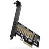 AXAGON ECO PCEM2-N PCIE NVME M.2 Adapter. Adattatore Interno PCI-Express x4 per Il Collegamento di NVMe M.2 SSD al Computer