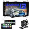 OVRICH Android 13 autoradio per Mercedes Benz W169 W245 B160 B170 B180 B200 W639 Vito Viano W906 Sprinter [4+64G] Carplay/Android Auto, navigazione GPS, radio FM/AM/RDS, Bluetooth, SWC, WIFI