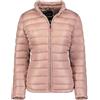 Geographical Norway Annecy Basic Lady - Giacca Donna Imbottita Calda Autunno-Invernale - Cappotto Caldo - Giacche Antivento A Maniche Lunghe - Abito Ideale (Rosa Antico XXL)