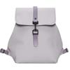 RAINS Zaino Rains unisex, modello Bucket Backpack, chiusura con moschettone e patta, unico scomparto con tasche interne, spallacci regolabili, taschino sul retro, colore Flint Grigio Flint 11 ONE SIZE