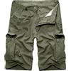 Generico Bermuda Cargo Uomo Estivi Sportivi Pantaloni Corti Trekking Casual Leggeri Pantaloncini Mimetici con Tasche Laterali Comodo Shorts Cargo Eleganti Firmati Bermuda Militari Running Palestra
