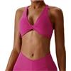 JokeLomple Senza Cuciture Reggiseno Push Up Donna - Schiena Nuda Forma U Reggiseni Spalline Regolabili Bra Push-up Morbido Reggiseno Regolabile vestibilità Regular Reggiseno Triangolo in Pizzo