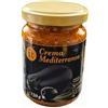 collezione it Crema Mediterranea Collezione 130g - Salsa di Melanzane, Pomodori Secchi, Olive e Capperi - Condimento Versatile e Saporito Senza Conservanti - Autentico Gusto Mediterraneo (130 gr, 1, unità)