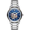 Emporio Armani Orologio Uomo, movimento automatico, cassa in acciaio 43 mm con bracciale in acciaio, AR60036