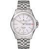 Revue Thommen Air Speed Pilot 42 MM Mens quadrante bianco in acciaio inox automatico Day Date orologio svizzero 16020.2132