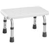TecTake Sgabello per doccia sedia per doccia predellino per vasca | regolabile in altezza | alluminio - modelli differenti - (Predellino per vasca | no. 402511)