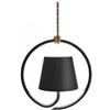 Zafferano Poldina Lampada Ricaricabile LED a Sospensione, Corpo in Alluminio, Protezione IP54, Adatta per Uso Esterno/Interno, Regolabile, Presa EU 2.2 W, Grigio [Classe di efficienza energetica A++]