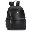 Pepe Jeans Biker Zaino per laptop, realizzato in poliestere con dettagli in pelle sintetica, spalline larghe, ergonomiche e imbottite che si adattano perfettamente alla schiena, di Joumma Bags, Nero