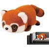 Generico Peluche Panda, Peluche Panda rosso reversibile,Simpatico animale di peluche panda | Giocattolo panda cartone animato, morbido peluche panda rosso reversibile, simpatico animale di, doppia faccia, pel
