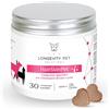 LPS HairSkinPet Longevity Pet | Integratori per Cani e Gatti Pelo e Cute | Omega 3 Capsule, Olio di Pesce, Vitamine e Minerali | Ideale per Muta e Dermatite Cane e Gatto | 30 Cps 100% Made in Italy