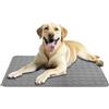 AEYAKA Tappetino Rinfrescante per Cani e Gatti - Cuscino Refrigerante Lavabile, Antiscivolo e Multiuso per Casa, Viaggi e Auto Grigio 100 x 70 cm
