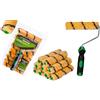 ToolSpace 10 Pezzi Rullo per Pittura - 15 cm Rulli Set Poliacryl con Pelo Lungo - Rulino per Verniciatura Verniciare - Ricambio con Manico per Porte - Kit Pitturare Pareti Interni Esterni - Superfici