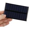 Zerodis Mini 5 V 1.2 W pannello solare policristallino pannello solare ad alta efficienza caricatore portatile telefono cellulare giocattolo DIY Solar Power Module battery charger for home