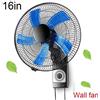 HLILY Ventilatore da Parete,16 Pollici/42 Cm,Telecomando E Timer 7 H, Ventilatore da Muro con Oscillante E Inclinabile 3 velocità,5 Pale, Ventola Elettrici Silenziosa 55W per Casa E Ufficio