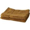 TODAY Set di 2 asciugamani TODAY 50x90 cm 100% cotone Bronzo