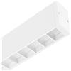 Zarivy Diffusore lineare da soffitto 560 mm - Design a prisma scuro, ideale per un'illuminazione uniforme e decorativa in ambienti interni.